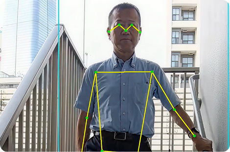 Stairway Behavior Analysis AI.